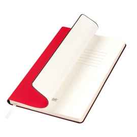 Ежедневник Spark недатированный, красный (без упаковки, без стикера), Цвет: красный, бежевый, бежевый, бежевый, Размер: 213x143x15