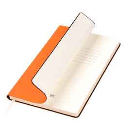 Ежедневник Spark недатированный, оранжевый (без упаковки, без стикера), Цвет: оранжевый, бежевый, бежевый, бежевый, Размер: 213x143x15