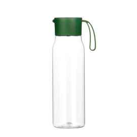 Бутылка для воды Step, зеленая, Цвет: зеленый, Объем: 550, Размер: 72x72x228