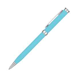 Шариковая ручка Benua, голубая, Цвет: голубой, Размер: 11x135x8