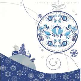 Корпоративная открытка "С Новым годом!" на заказ от 100 шт.