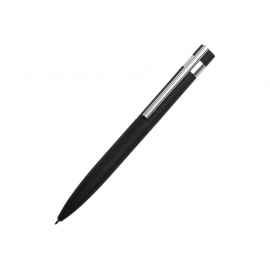 Ручка шариковая металлическая Matteo soft-touch, 280207, Цвет: черный,серебристый