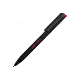 Ручка металлическая шариковая Taper Metal soft-touch, 16550.01, Цвет: черный,красный