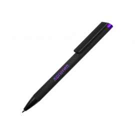Ручка металлическая шариковая Taper Metal soft-touch, 16550.14, Цвет: черный,фиолетовый