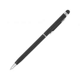 Ручка-стилус металлическая шариковая BAUME, HW8005S102, Цвет: черный