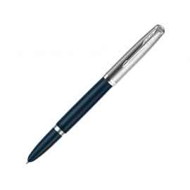 Ручка перьевая Parker 51 Core, F, 2123501, Цвет: темно-синий,серебристый