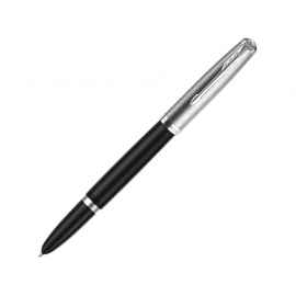Ручка перьевая Parker 51 Core, F, 2123491, Цвет: черный,серебристый
