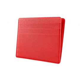 Картхолдер для 6 банковских карт и наличных денег Favor, 213201, Цвет: красный