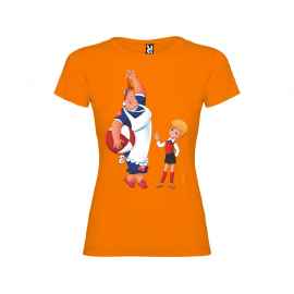 Футболка Карлсон женская, 2XL, 662731-SMF-KR06.2XL, Цвет: оранжевый, Размер: 2XL