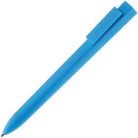 Ручка шариковая Swiper SQ Soft Touch, голубая, Цвет: голубой