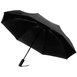 Зонт складной Ribbo, черный, Цвет: черный