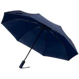Зонт складной Ribbo, темно-синий, Цвет: синий, темно-синий