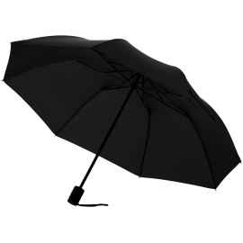 Зонт складной Rain Spell, черный, Цвет: черный
