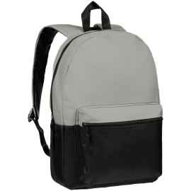 Рюкзак Base Up, черный с серым, Цвет: черный, серый, Объем: 10