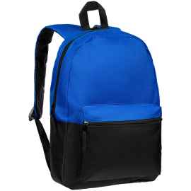 Рюкзак Base Up, черный с синим, Цвет: черный, синий, Объем: 10