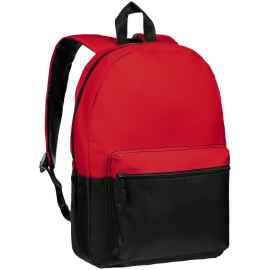 Рюкзак Base Up, черный с красным, Цвет: черный, красный, Объем: 10