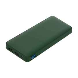 Внешний аккумулятор с подсветкой Ancor Plus 10000 mAh, зеленый, Цвет: зеленый, Размер: 175x100x25