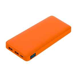 Внешний аккумулятор с подсветкой Ancor Plus 10000 mAh, оранжевый, Цвет: оранжевый, Размер: 175x100x25