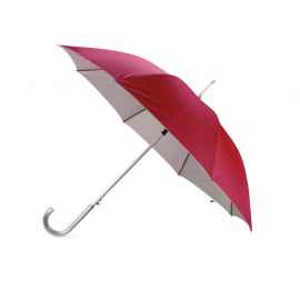Зонт-трость Майорка, 673010.03, Цвет: красный,серебристый