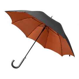 Зонт-трость Гламур, 907178, Цвет: оранжевый,черный