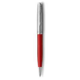 Шариковая ручка Parker Sonnet Entry Point Red Steel CT, стержень: M, цвет чернил: black , в подарочной упаковке