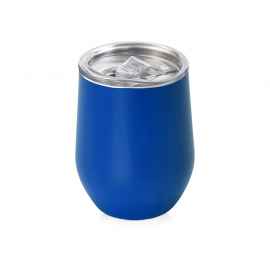 Вакуумная термокружка Sense, непротекаемая крышка, крафтовая упаковка, 827105W, Цвет: синий, Объем: 370