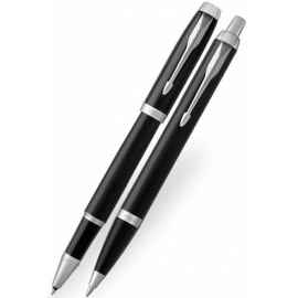 Набор Parker: Ручка роллер и Шариковая ручка Parker IM Core  Black  CT