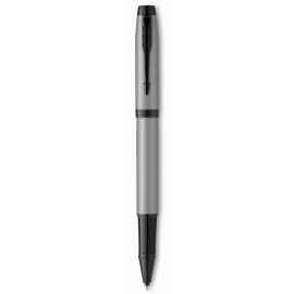 Ручка-роллер Parker IM Achromatic, Grey BT, стержень: F, цвет чернил: black, в подарочной упаковке.