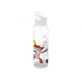 Бутылка для воды Ну, погоди!, 823006-SMF-NP01, Цвет: прозрачный,белый, Объем: 630
