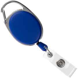 Ретрактор Access New с карабином, синий, Цвет: синий
