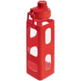 Бутылка для воды Square Fair, красная, Цвет: красный, Объем: 700