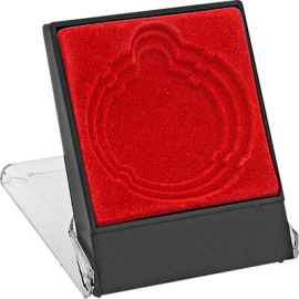 1902-217 Футляр для медали, 11х9 (красный), Цвет: красный, Размер: 11х9