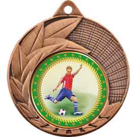 Медаль футбол, бронза
