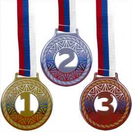 3655-132 Комплект медалей Милодар 70мм (3 медали)