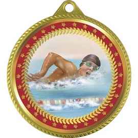Медаль Плавание, золото