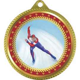 Медаль Конькобежный спорт, золото