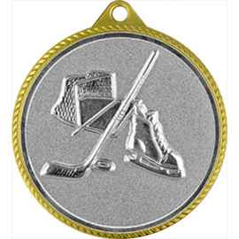 Медаль хоккей, золото