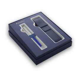 Подарочный набор Перьевая ручка Waterman GRADUATE ALLURE, цвет: черный, перо: F с чехлом
