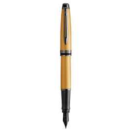 Перьевая ручка WatermanExpert GoldF BLK в подарочной упаковке