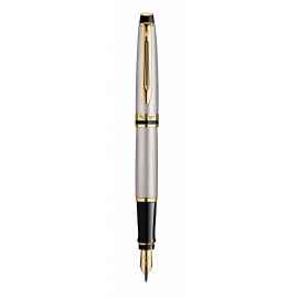 Перьевая ручка Waterman Expert 3, цвет: Stainless Steel GT, перо: F