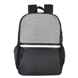 Рюкзак Cool, серый/чёрный, 43 x 30 x 13 см, 100% полиэстер 300 D, Цвет: серый, черный, Размер: 43 x 30 x 13 см