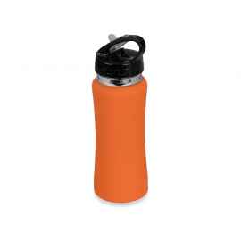 Бутылка спортивная из стали Коста-Рика, 600 мл, 828028p, Цвет: оранжевый, Объем: 600