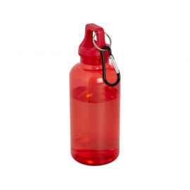 Бутылка для воды с карабином Oregon, 400 мл, 10077821, Цвет: красный, Объем: 400