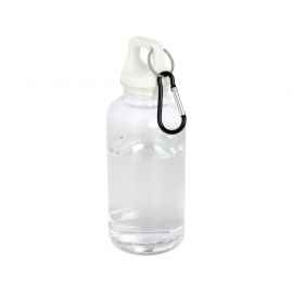 Бутылка для воды с карабином Oregon, 400 мл, 10077801, Цвет: белый, Объем: 400