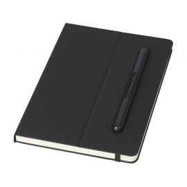 Подарочный набор Skribo с ручкой и блокнотом А5, 10787390, Цвет: черный