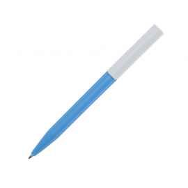 Ручка пластиковая шариковая Unix из переработанной пластмассы, синие чернила, 10789651, Цвет: аква, Размер: синие чернила