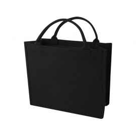 Эко-сумка Page, 500 г/м2, 12071190, Цвет: черный