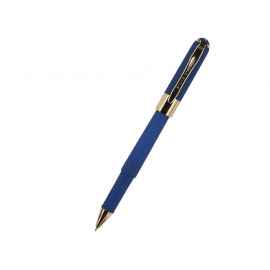 Ручка пластиковая шариковая «Monaco», темно-синий/золотистый, Цвет: темно-синий/золотистый, Размер: d1,2 х 14,8