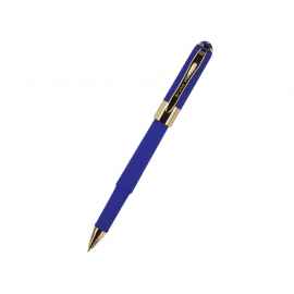 Ручка пластиковая шариковая «Monaco», сине-фиолетовый/золотистый, Цвет: сине-фиолетовый/золотистый, Размер: d1,2 х 14,8