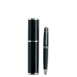 Ручка в футляре, черный, Цвет: черный, Размер: 14.5x2.1x2 см